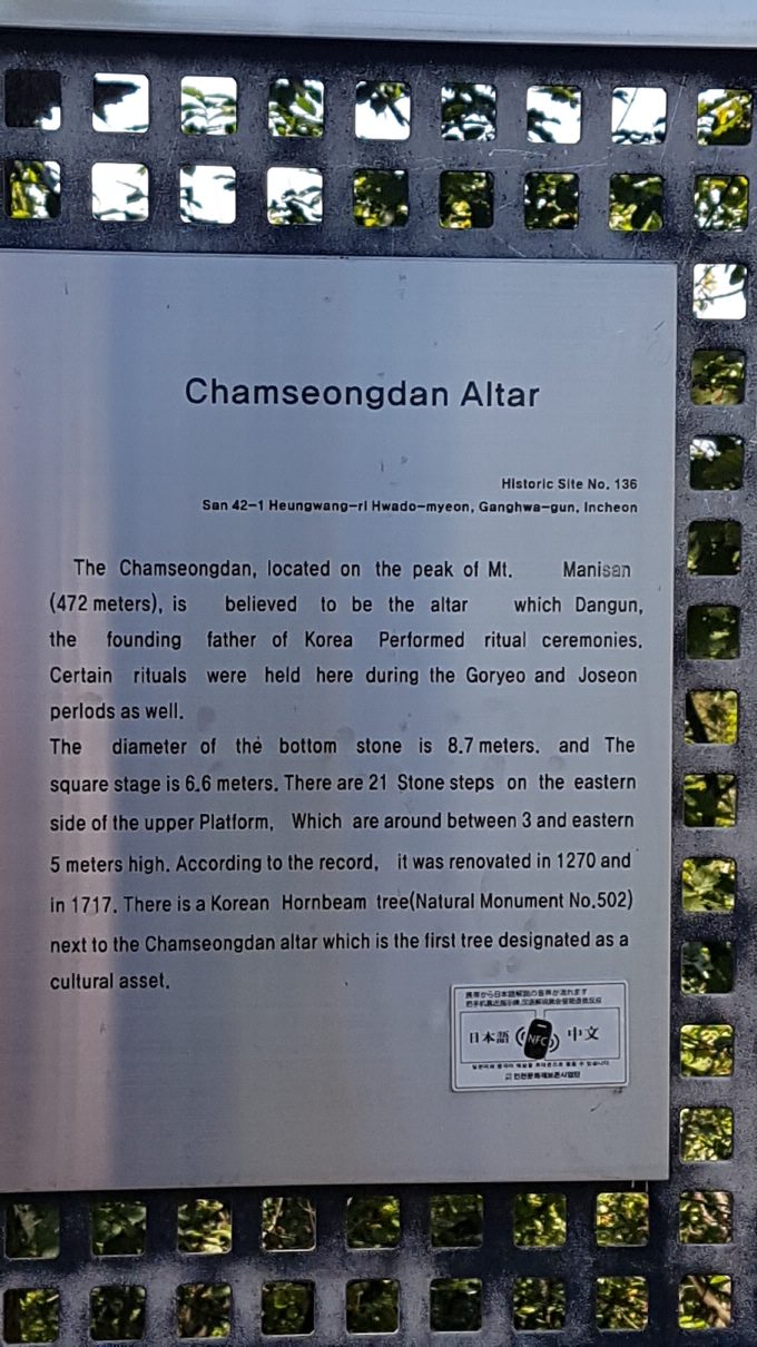 Description of Chamseongdan Altar(첨성대)