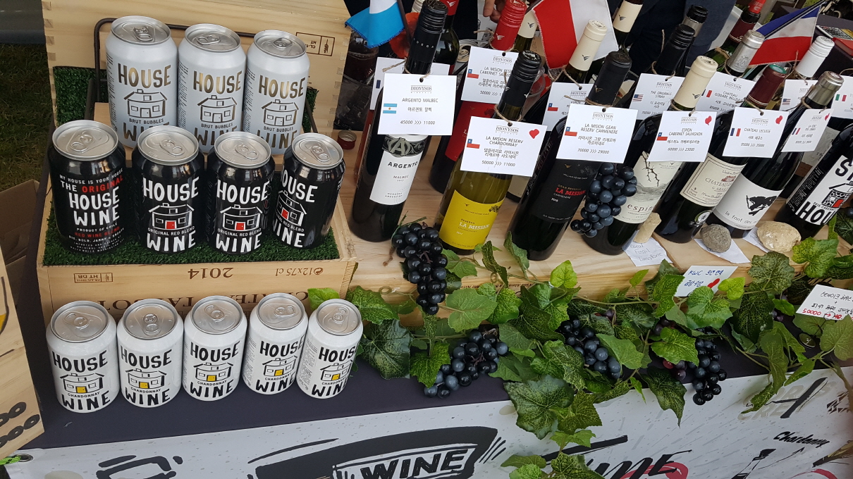 Bunch of wines at Mayfield hotel
